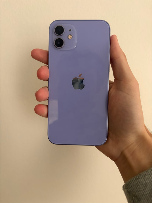 iPhone 12 64GB Purple rear view