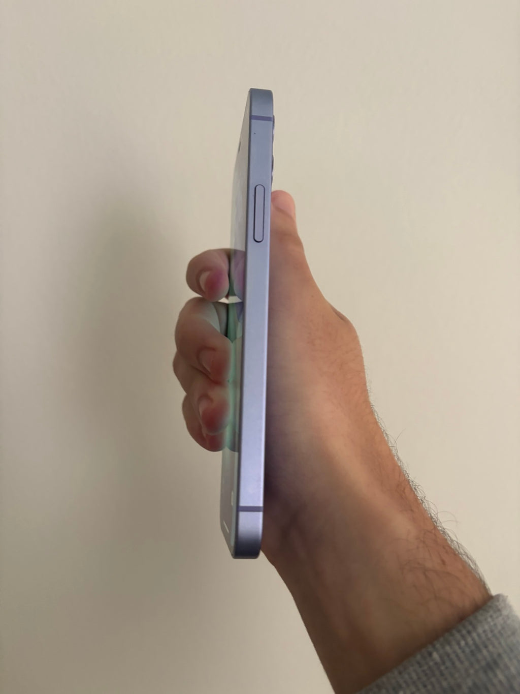 iPhone 12 64GB Purple right side view