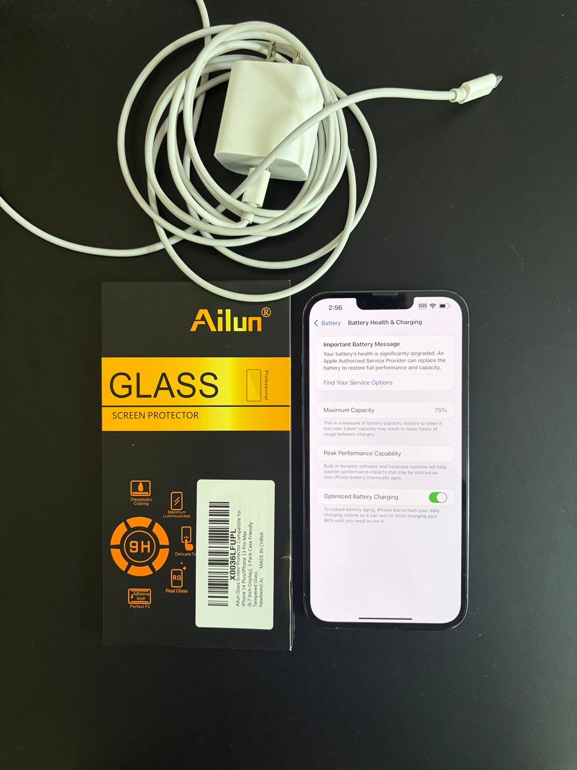 iPhone 13 Pro Max battery health 75 percent