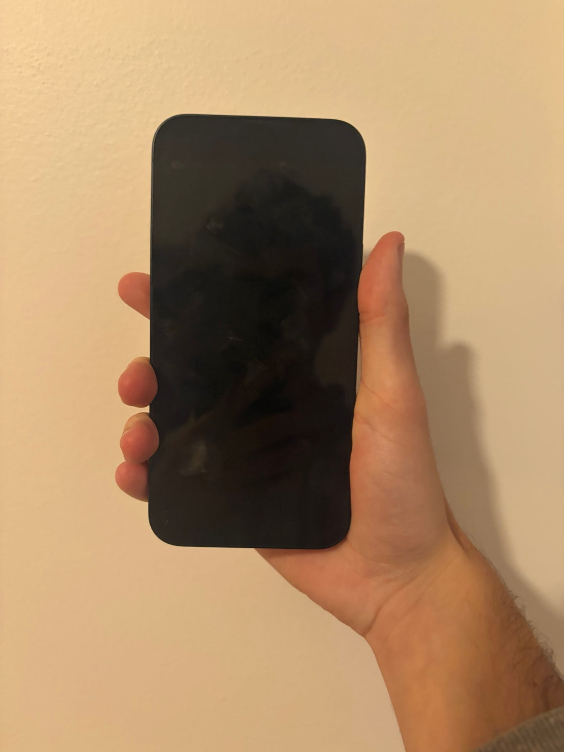 Front of iPhone 14 Plus Midnight